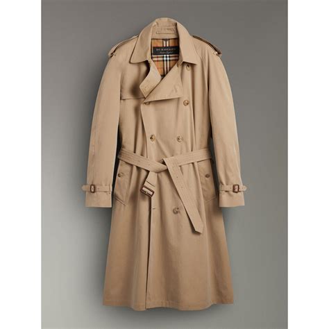 burberry tropical gabardine trench coat with detachable facing|Burberry men's trench coat outlet.